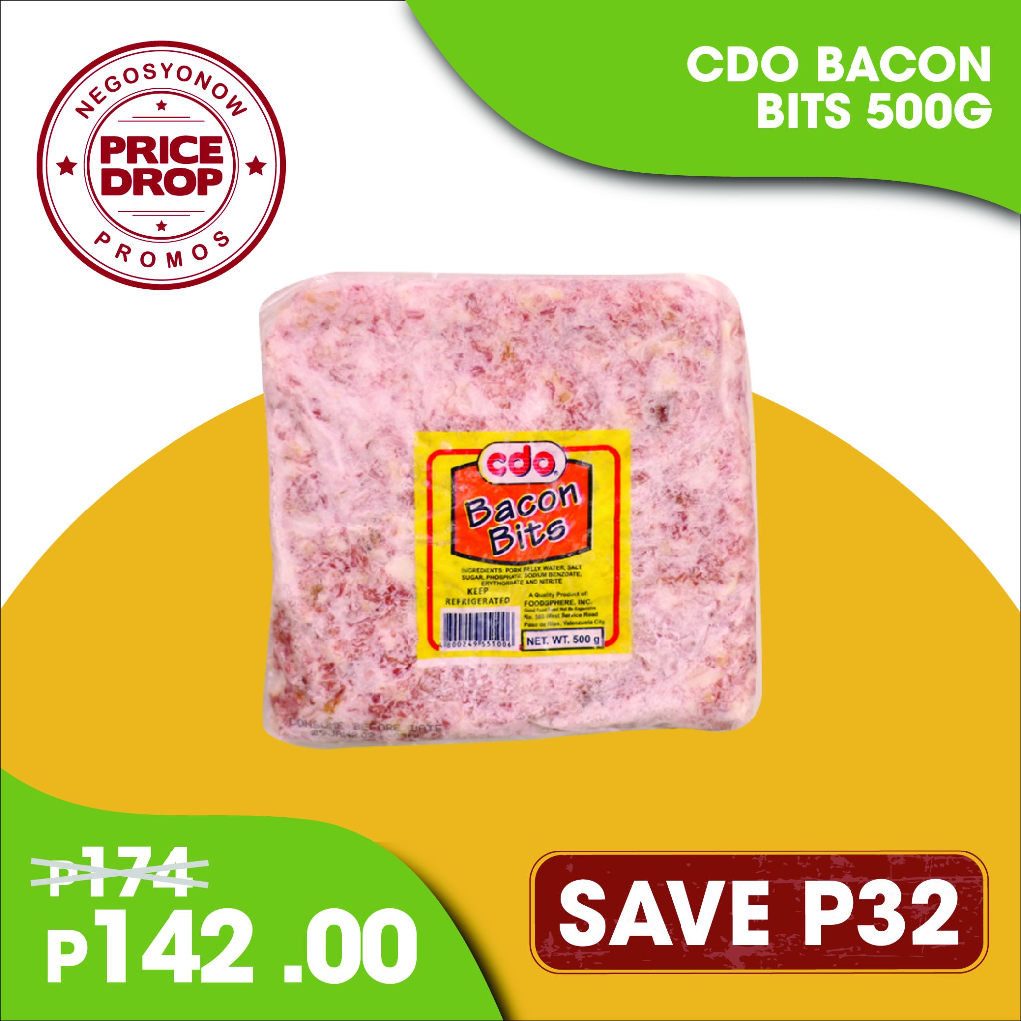 CDO Bacon Bits 500g